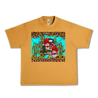 Peanut Butter truck gnome cactus Urban Heavy Tee - JahusDesignShop