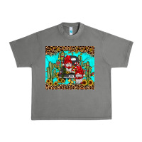 Tornado truck gnome cactus Urban Heavy Tee - JahusDesignShop