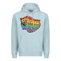 Blue Mist pride vibes Premium Hoodie - FaDigitalArtStudio