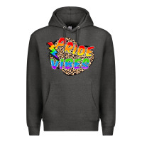 Charcoal Heather pride vibes Premium Hoodie - FaDigitalArtStudio