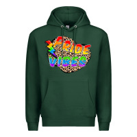 Sports Green pride vibes Premium Hoodie - FaDigitalArtStudio