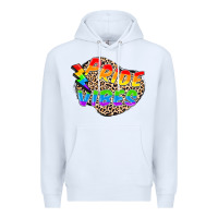 White pride vibes Premium Hoodie - FaDigitalArtStudio