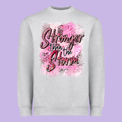 Stronger Than The Storm Heavyweight Sweatshirt Designed By Cowgirlartshop