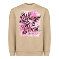 Mushroom stronger than the storm Heavyweight Sweatshirt - CowGirlArtShop