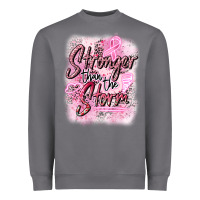 Storm stronger than the storm Heavyweight Sweatshirt - CowGirlArtShop