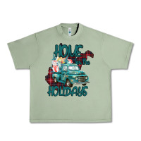 Oil Green Christmas Home For The Holidays Urban Heavy Tee - Bettercallsaul