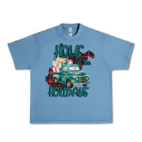 Pebble Blue Christmas Home For The Holidays Urban Heavy Tee - Bettercallsaul