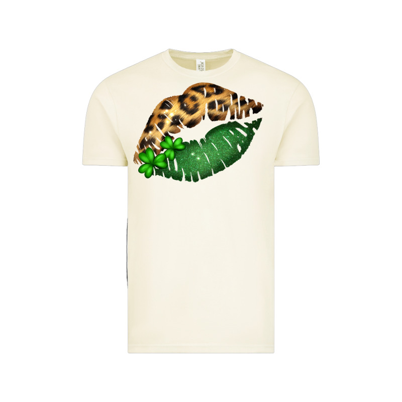 St. Patricks Day Leopard Lips Vintage Tee by Bettercallsaul | Teevron