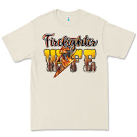 Bone firefighter wife lightning bolt Premium Tee - NancyCooperArtShop