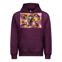 Mauve Wine Baby elephant sunflowers kid's bottle Urban Hoodie - Artiststas