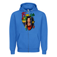 True Royal Free-ish since 1865 black woman Zipper Hoodie - FaDigitalArtStudio