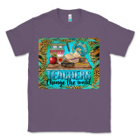 Lavender teachers change the world mousepad Classic Tee - BarkalooDesign