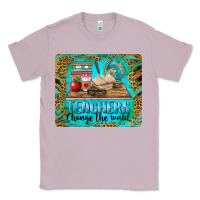 Lilac teachers change the world mousepad Classic Tee - BarkalooDesign