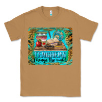 Toasted Coconut teachers change the world mousepad Classic Tee - BarkalooDesign