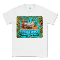 White teachers change the world mousepad Classic Tee - BarkalooDesign