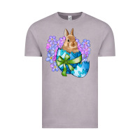 Vintage Zinc easter bunny egg flowers Vintage Tee - RanaPortraitStore