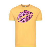 Vintage Mustard Pink Leopard Lips Vintage Tee - Bettercallsaul