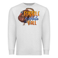 Oatmeal Heather Fall Gobble Gobble Y'all Premium Sweatshirt - LillyAllenDesigns