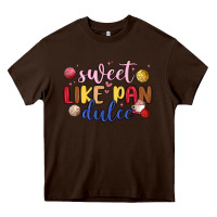 Chocolate Brown sweet like pan dulce Heavy Core Tee - MaliasSmallBusiness