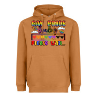 Meerkat gay pride loading please wait Heavyweight Hoodie - LillyAllenDesigns