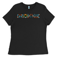Black grammie cowhide sunflower 1 Ladies Tee - Jasminsmagicworld