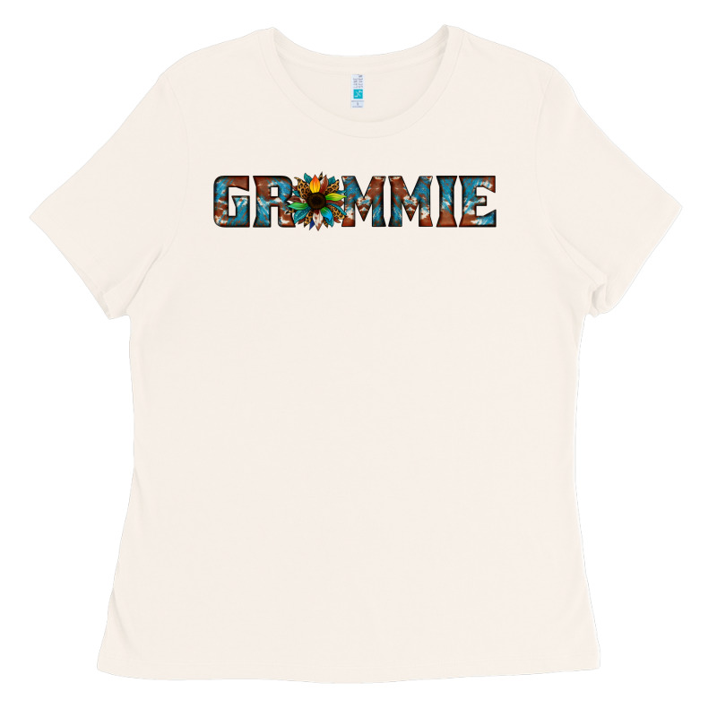Grammie Cowhide Sunflower 1 Ladies Tee by Jasminsmagicworld | Teevron