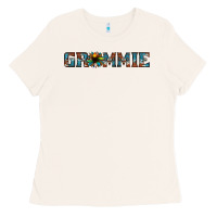 Bone grammie cowhide sunflower 1 Ladies Tee - Jasminsmagicworld