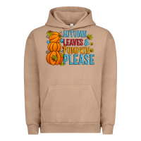 Pigment Burro Autumn leaves and pumpkin please Urban Hoodie - Artiststas