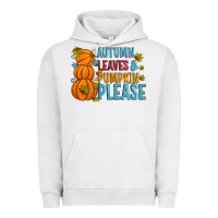 Pigment Lunar Rock Autumn leaves and pumpkin please Urban Hoodie - Artiststas