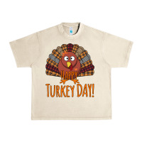 Sandshell Happy Turkey Day - Thanksgiving Party Urban Heavy Tee - Bettercallsaul