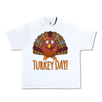 White Happy Turkey Day - Thanksgiving Party Urban Heavy Tee - Bettercallsaul