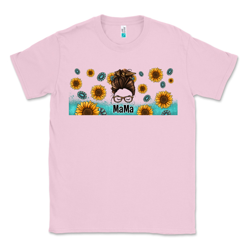 Western Mama Messy Bun Classic Tee by Jasminsmagicworld | Teevron