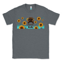 Charcoal Heather western mama messy bun Classic Tee - Jasminsmagicworld
