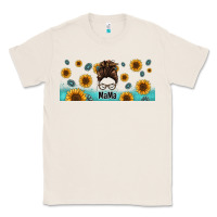 Natural western mama messy bun Classic Tee - Jasminsmagicworld