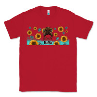 Red western mama messy bun Classic Tee - Jasminsmagicworld