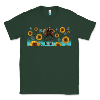Sports Green western mama messy bun Classic Tee - Jasminsmagicworld