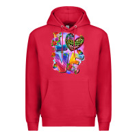 Cardinal Love pride Premium Hoodie - FaDigitalArtStudio