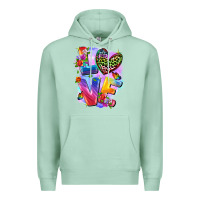 Seafoam Love pride Premium Hoodie - FaDigitalArtStudio