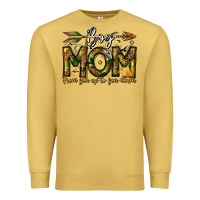 Antique Gold Boy Mom From Son Up To Son Down Premium Sweatshirt - CowhideDigitalArt