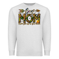 Oatmeal Heather Boy Mom From Son Up To Son Down Premium Sweatshirt - CowhideDigitalArt