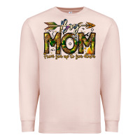 Pale Pink Boy Mom From Son Up To Son Down Premium Sweatshirt - CowhideDigitalArt