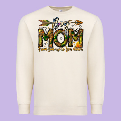 Boy Mom From Son Up To Son Down Premium Sweatshirt Designed By Cowhidedigitalart