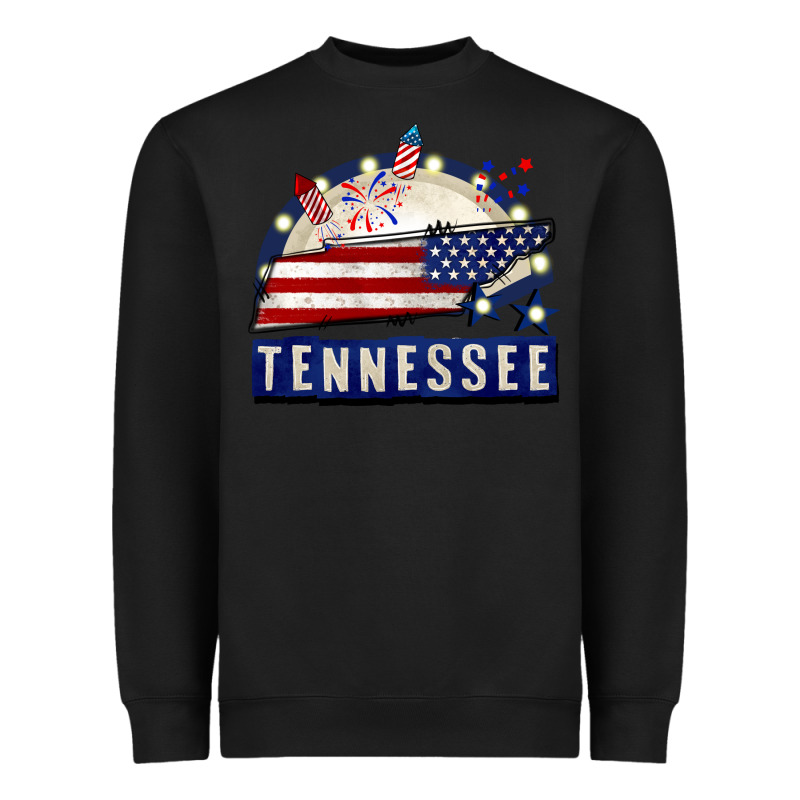 Tennessee 4th Of July Heavyweight Sweatshirt by CowGirlArtShop | Teevron