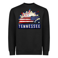 Black tennessee 4th of july Heavyweight Sweatshirt - CowGirlArtShop