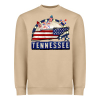 Mushroom tennessee 4th of july Heavyweight Sweatshirt - CowGirlArtShop
