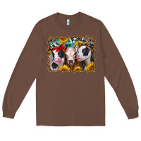 Chestnut western sunflower heifers Long Sleeve Tee - Jasminsmagicworld