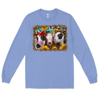 Colony Blue western sunflower heifers Long Sleeve Tee - Jasminsmagicworld