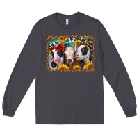 Smoke western sunflower heifers Long Sleeve Tee - Jasminsmagicworld