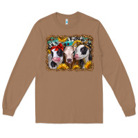 Toasted Coconut western sunflower heifers Long Sleeve Tee - Jasminsmagicworld