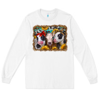 White western sunflower heifers Long Sleeve Tee - Jasminsmagicworld